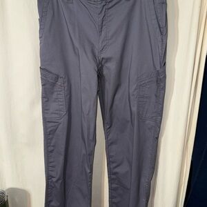 Carhartt Men's Charcoal Cargo Scrub Pants